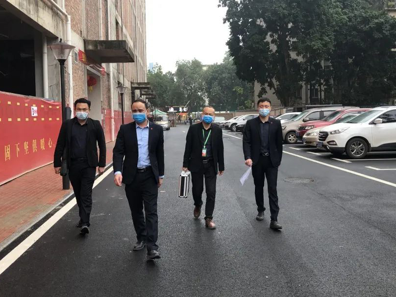 南鷹苑工地巡檢，打好復(fù)工第一戰(zhàn)